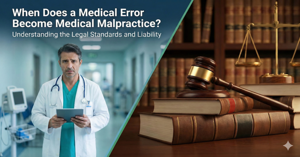 When a Medical Error Becomes Medical Malpractice