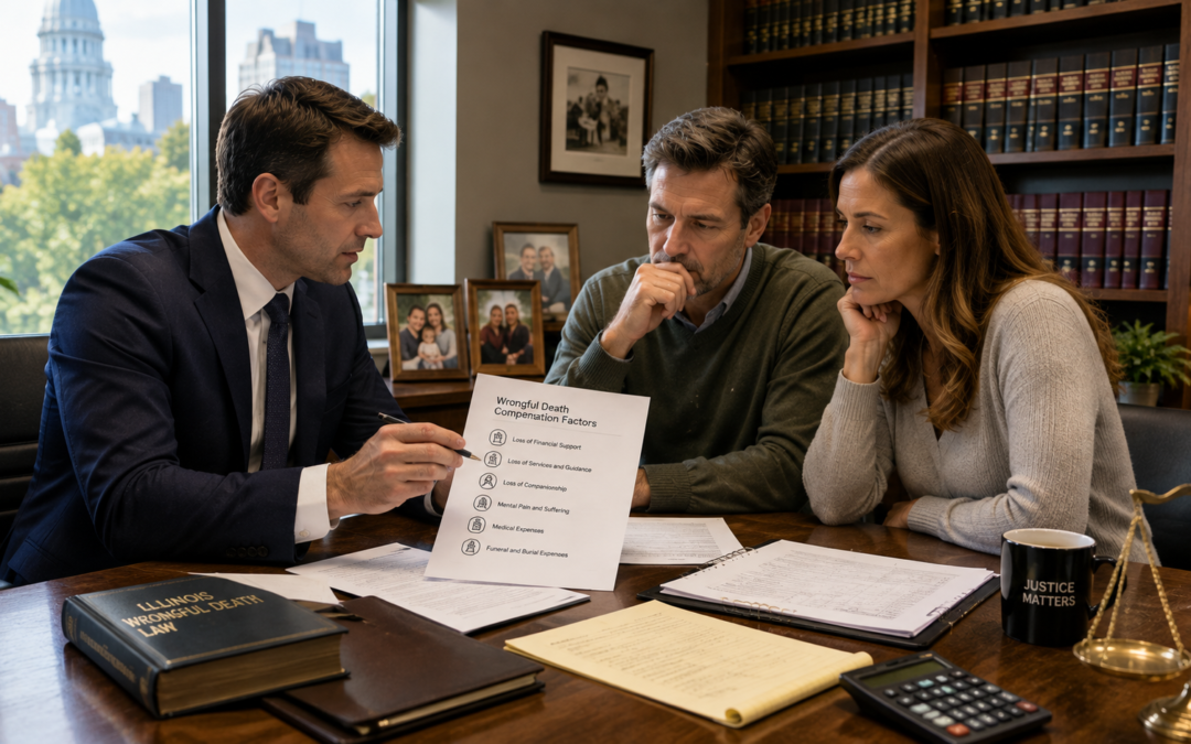 How Is Wrongful Death Compensation Calculated in Illinois?