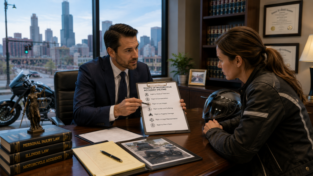 What Rights Do Motorcycle Accident Victims Have in Chicago