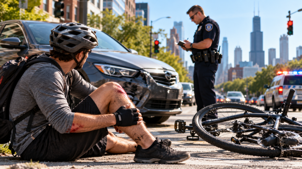 What to Do After a Bicycle Accident with a Car in Chicago